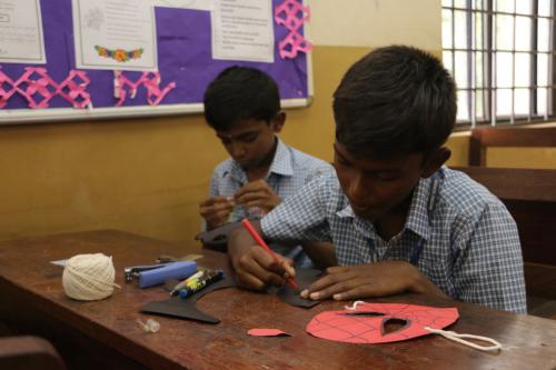 FLOWER CARPET AND MASK MAKING (16)