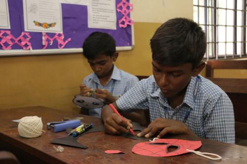 FLOWER CARPET AND MASK MAKING (17)