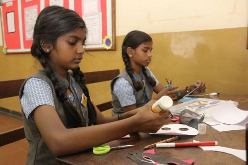 FLOWER CARPET AND MASK MAKING (26)