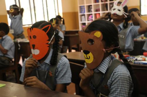FLOWER CARPET AND MASK MAKING (37)