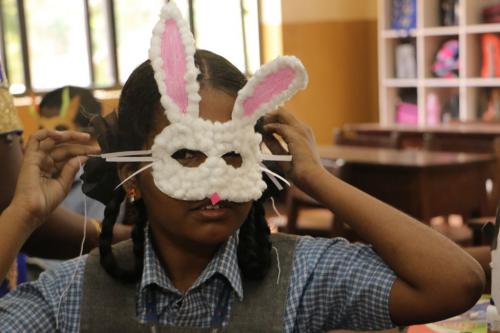 FLOWER CARPET AND MASK MAKING (40)