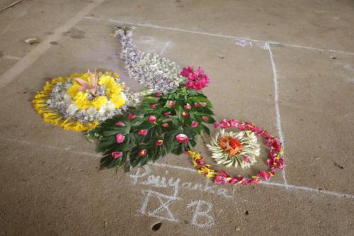 FLOWER CARPET AND MASK MAKING (43)