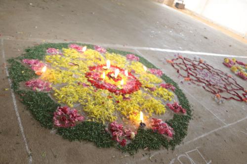 FLOWER CARPET AND MASK MAKING (45)