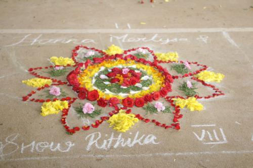 FLOWER CARPET AND MASK MAKING (51)