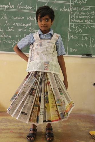PAPER DRESS MAKING COMPETITION (11)