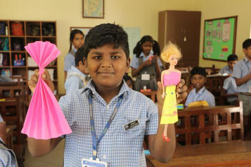 PAPER DRESS MAKING COMPETITION (5)